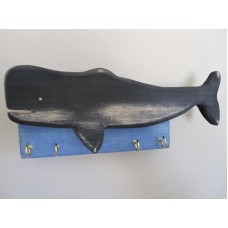 Wooden Whale Key Rack / Holder   202396586591